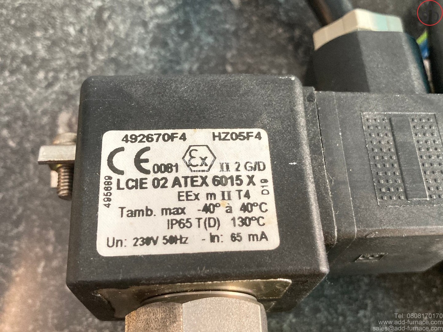 Parker Solenoid Valve Explosion proof 492670F4 HZ05F4 (12) 